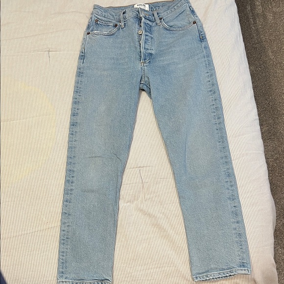Agolde Riley Cropped Jean - Picture 1 of 4